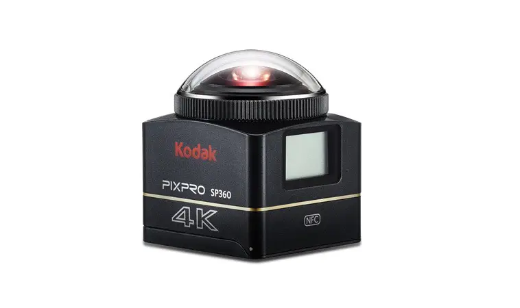 Kodak SP360 4K review 360 graden camera